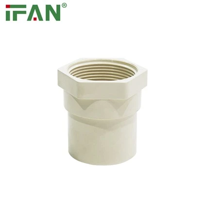 Endoll femella de CPVC beix