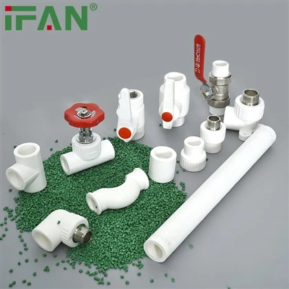 EN 15874 Racor de tub PPR blanc