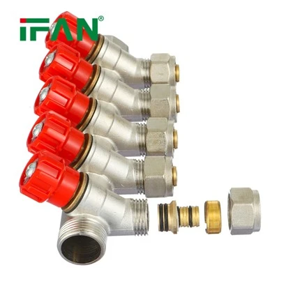 Ifan Silver Color Pex Manifold Straight
